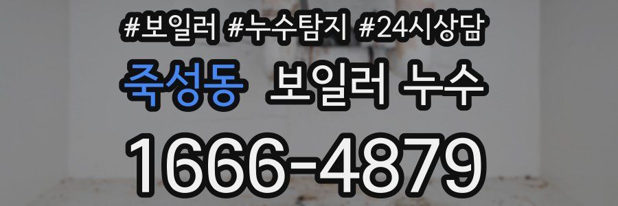 죽성동 누수탐지