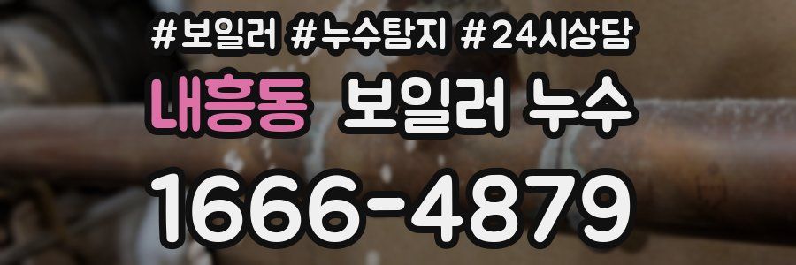 내흥동 누수탐지