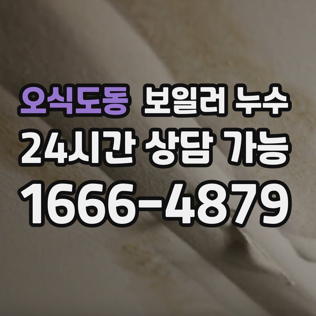 오식도동 보일러 누수 원인부터 잡는 점검 흐름 정리