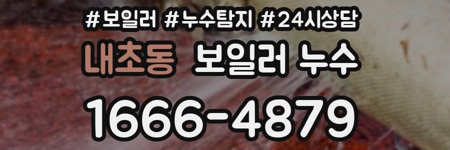 내초동 누수탐지