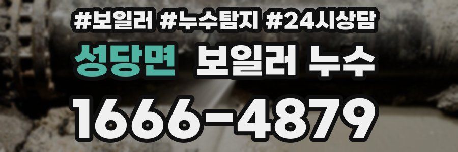 성당면 누수탐지