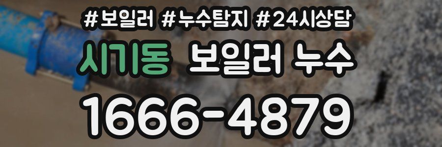 시기동 누수탐지