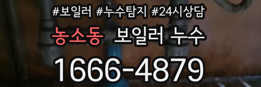 농소동 누수탐지