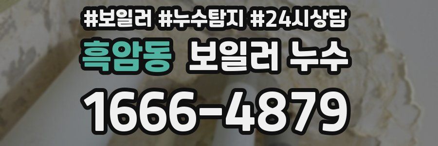 흑암동 누수탐지