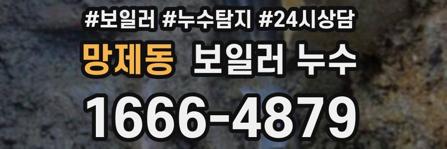 망제동 누수탐지