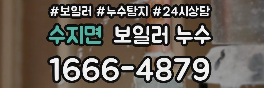 수지면 누수탐지