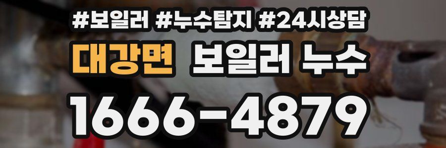 대강면 누수탐지