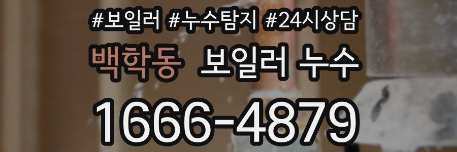 백학동 누수탐지