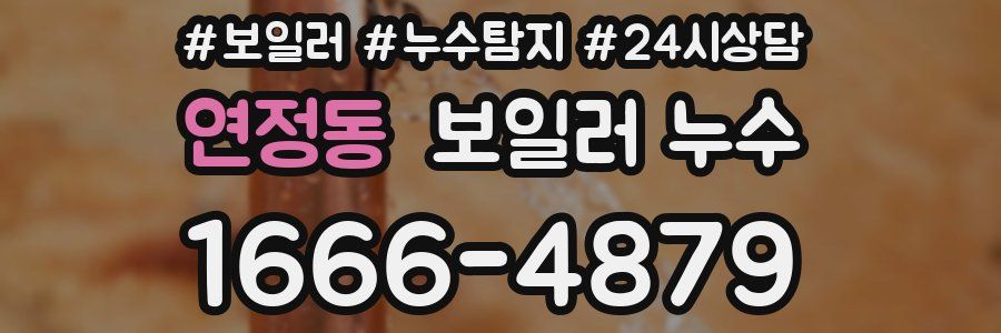 연정동 누수탐지