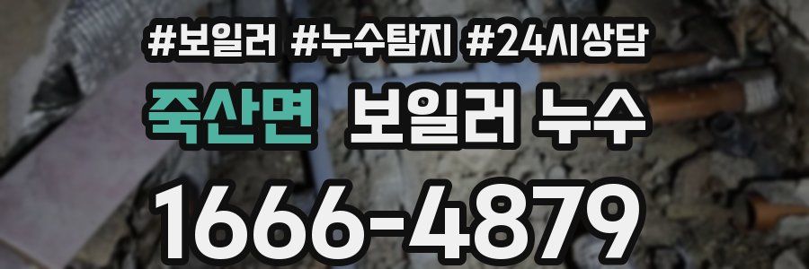 죽산면 누수탐지