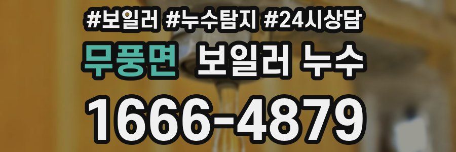 무풍면 누수탐지