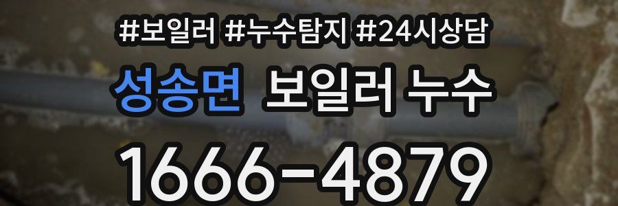 성송면 누수탐지