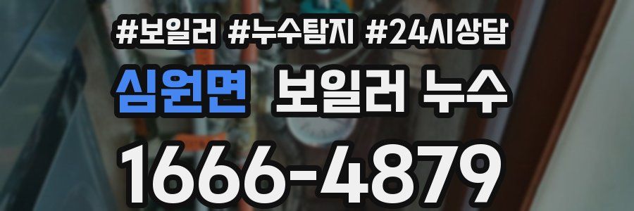 심원면 누수탐지