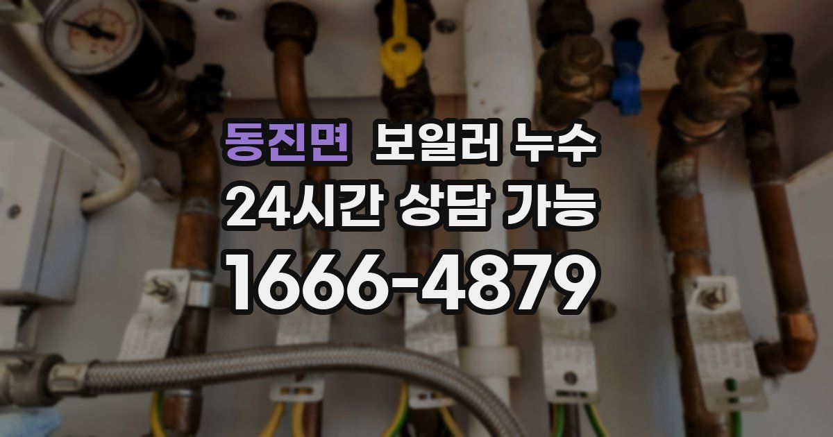동진면 보일러 누수