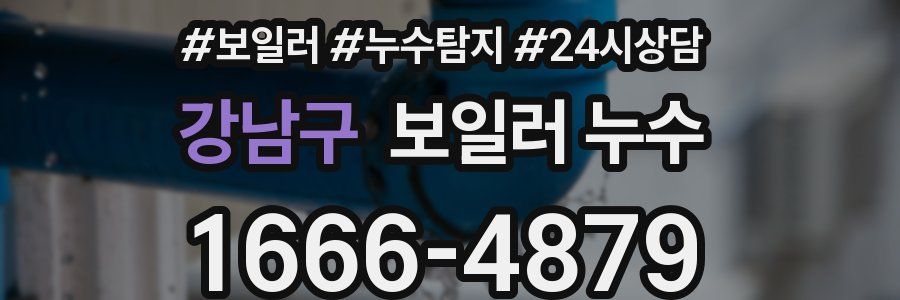 강남구 누수탐지