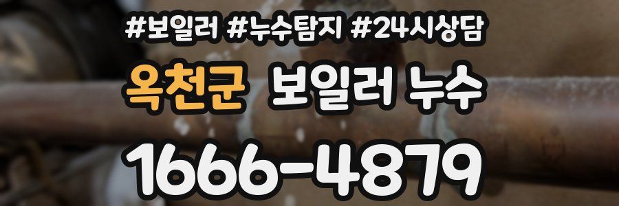 옥천군 누수탐지