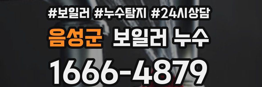 음성군 누수탐지