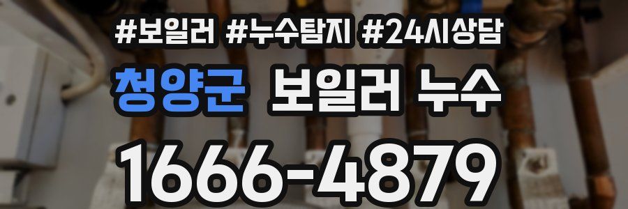 청양군 누수탐지