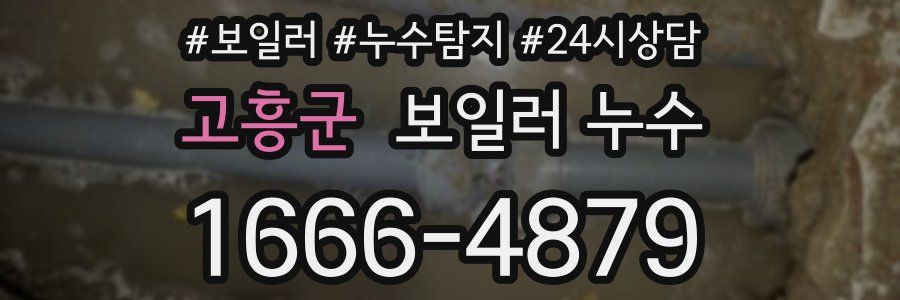 고흥군 누수탐지