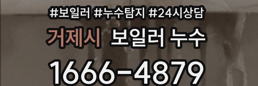 거제시 누수탐지