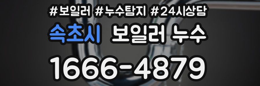 속초시 누수탐지