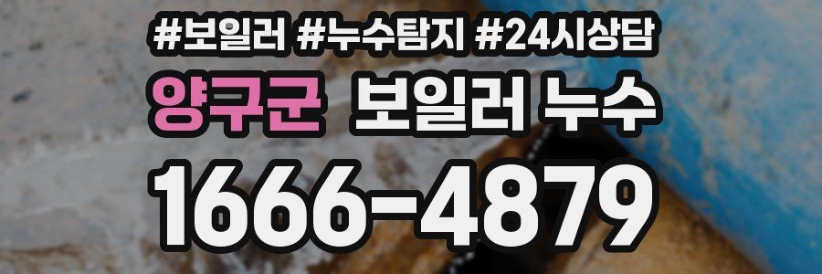 양구군 누수탐지