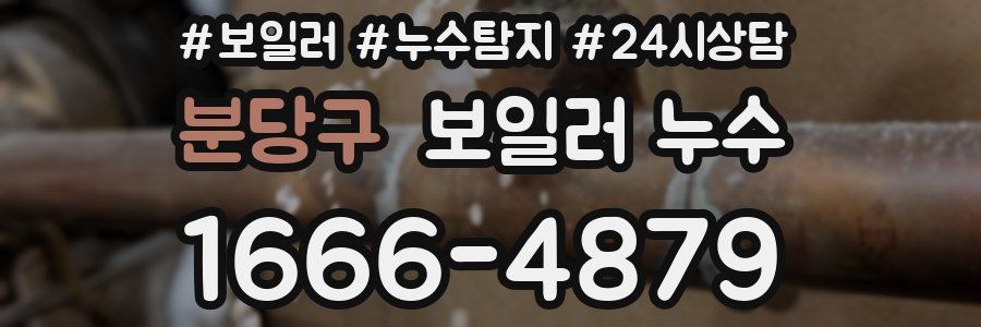 분당구 누수탐지