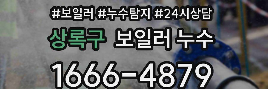 상록구 누수탐지