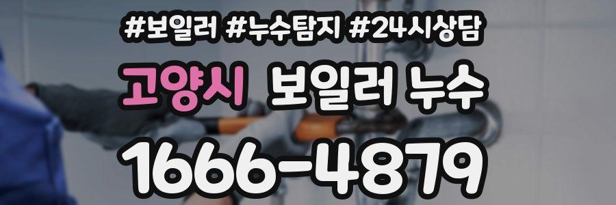 고양시 누수탐지