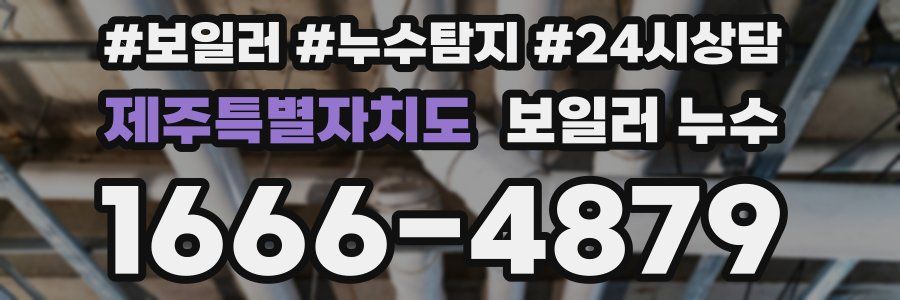 제주특별자치도 누수탐지