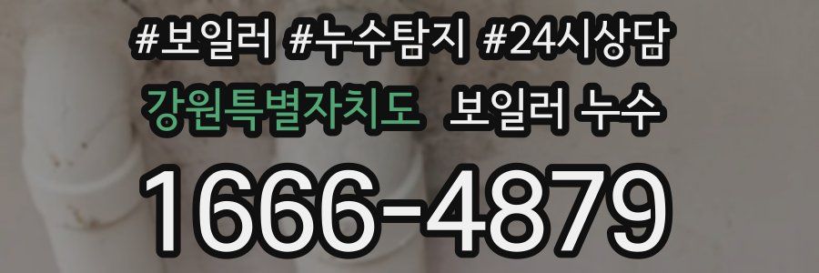 강원특별자치도 누수탐지