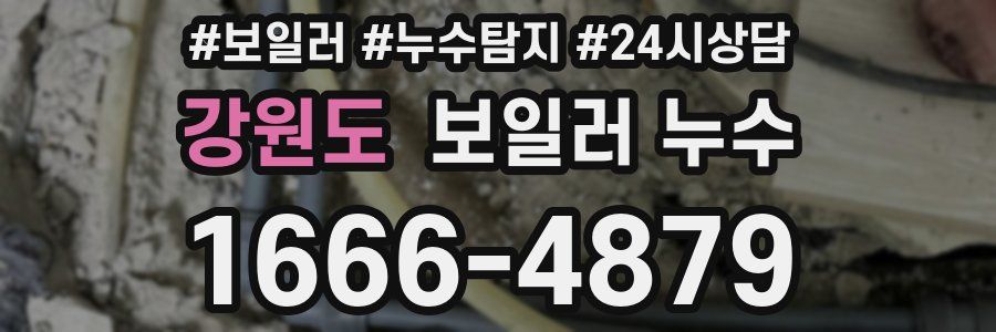 강원도 누수탐지