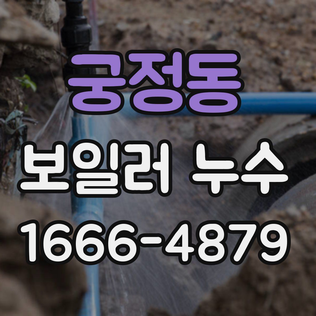 궁정동 보일러 누수