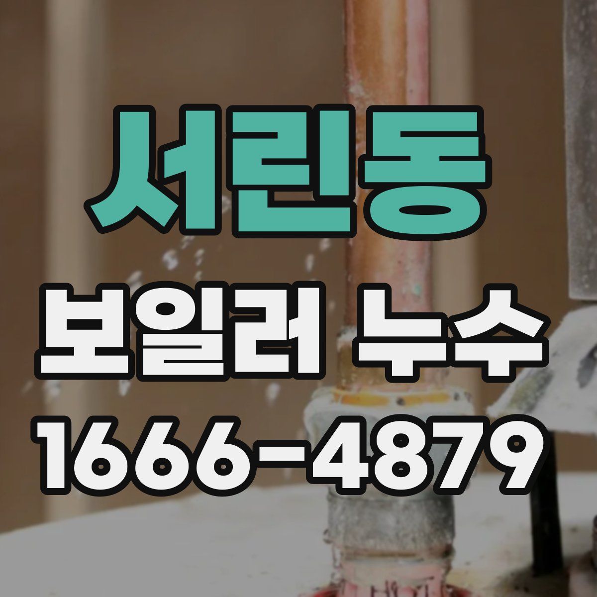 서린동 보일러 누수