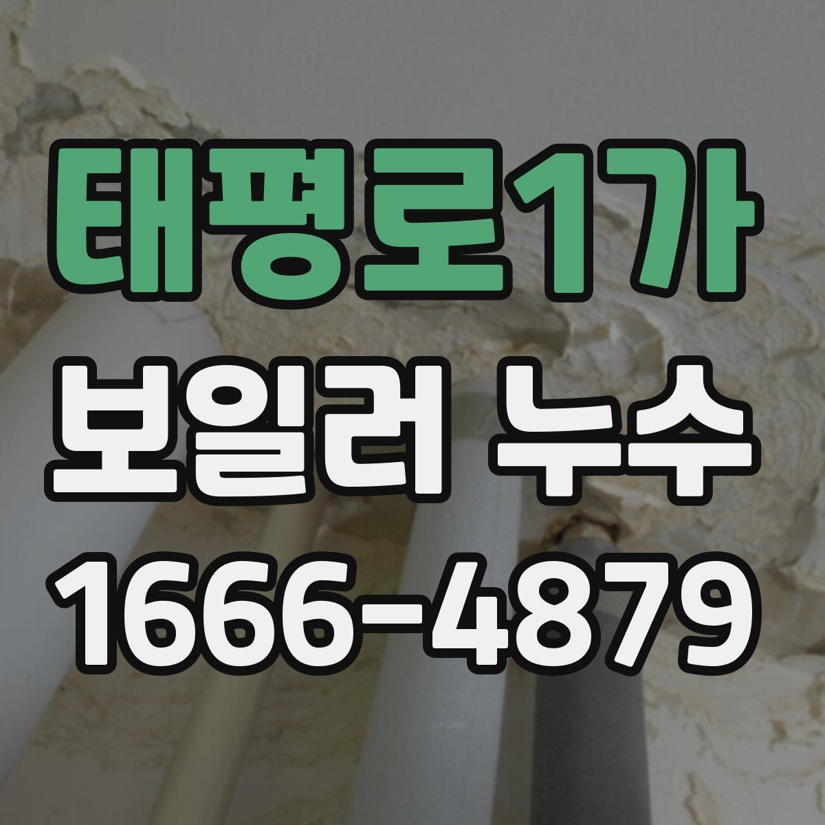 태평로1가 보일러 누수