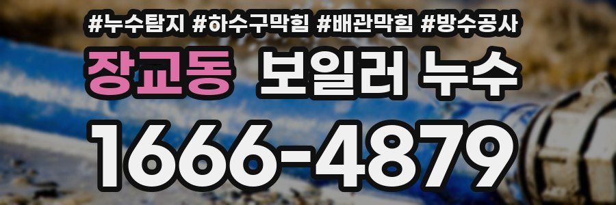 장교동 보일러 누수