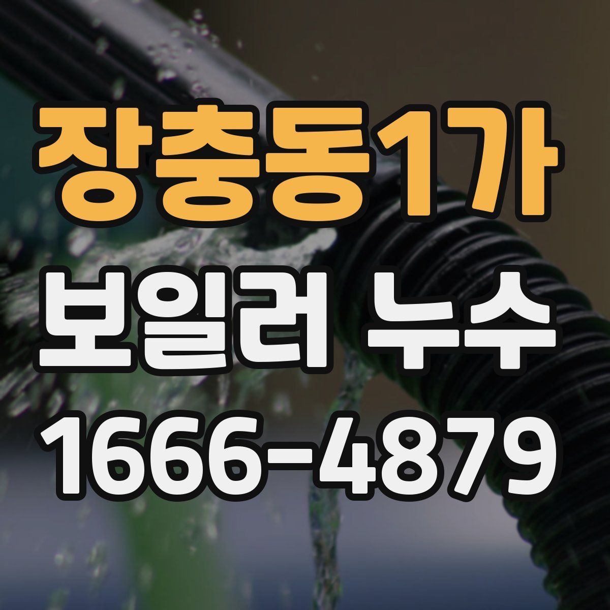 장충동1가 보일러 누수