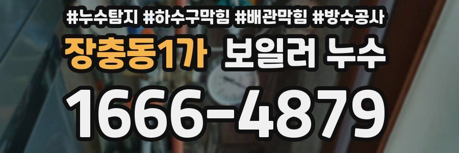 장충동1가 보일러 누수