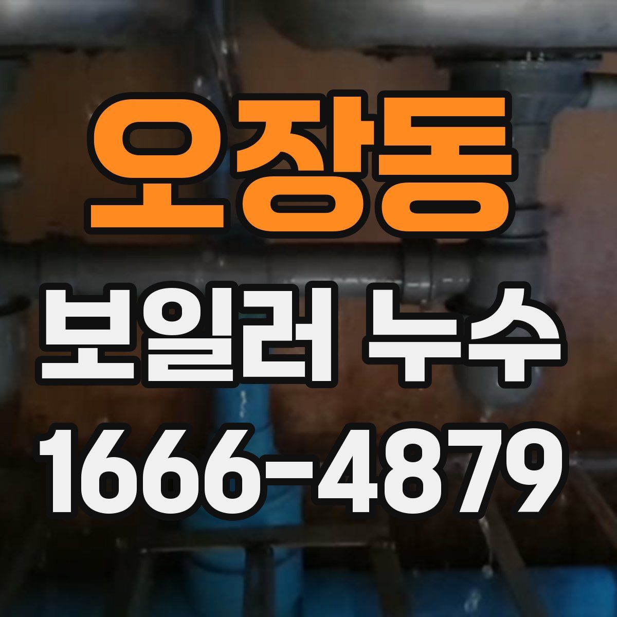 오장동 보일러 누수