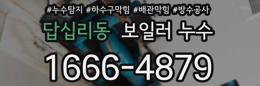 답십리동 보일러 누수