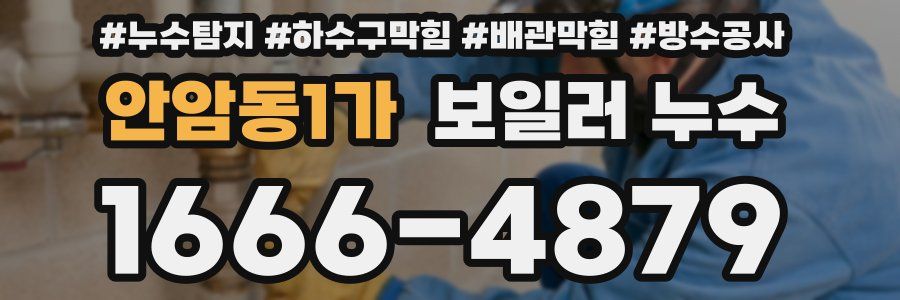 안암동1가 보일러 누수