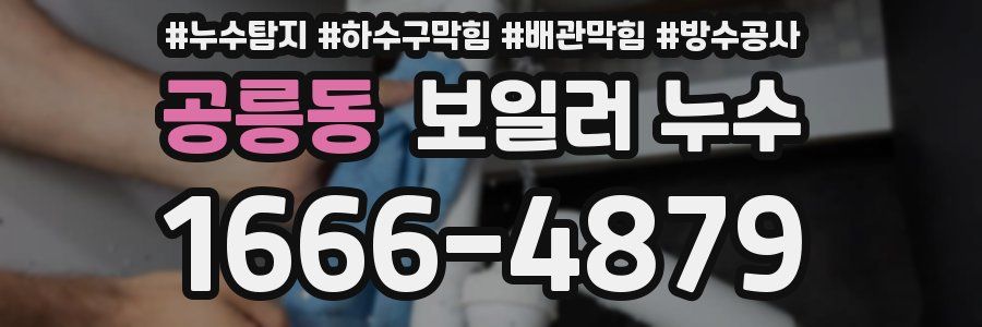 공릉동 보일러 누수