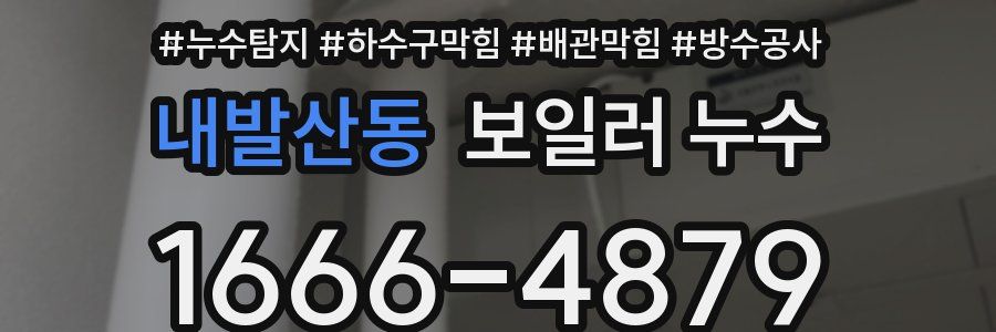 내발산동 보일러 누수