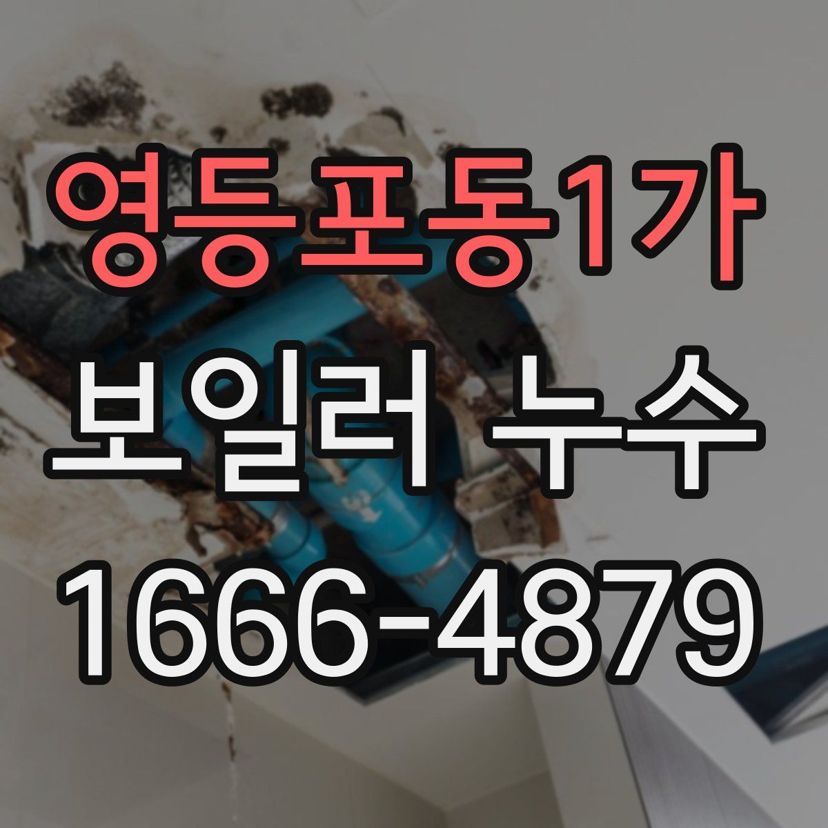 영등포동1가 보일러 누수