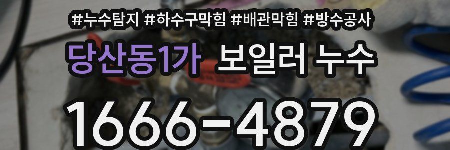 당산동1가 보일러 누수