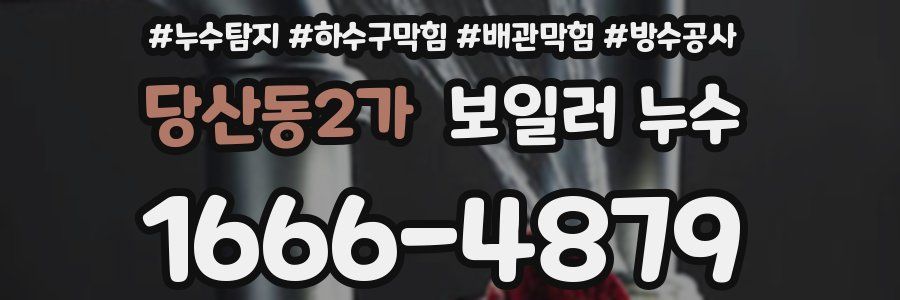 당산동2가 보일러 누수