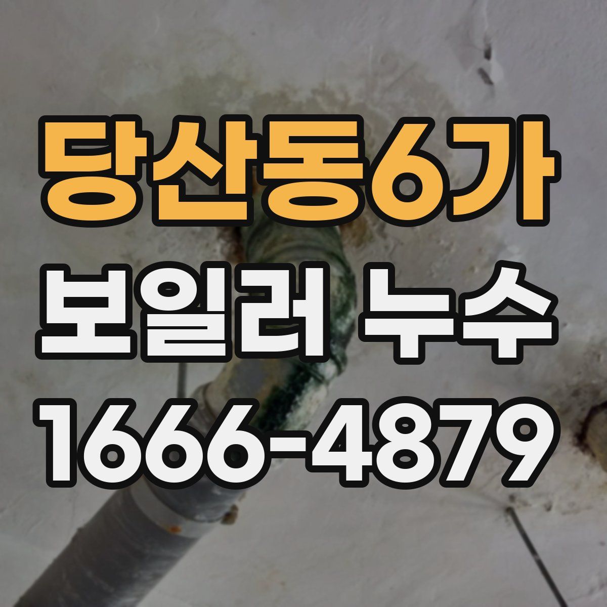 당산동6가 보일러 누수