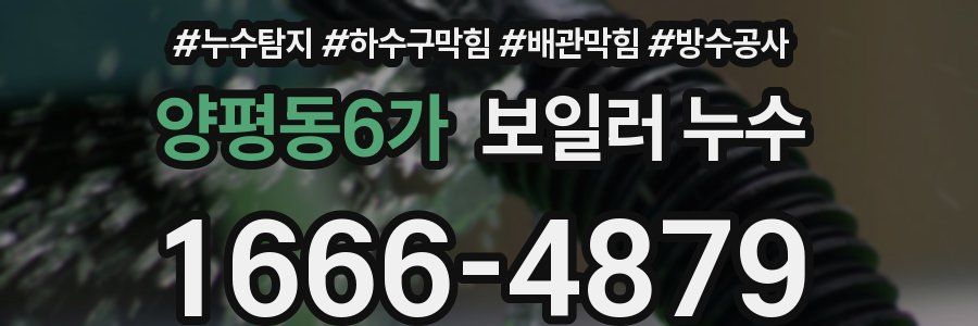 양평동6가 보일러 누수