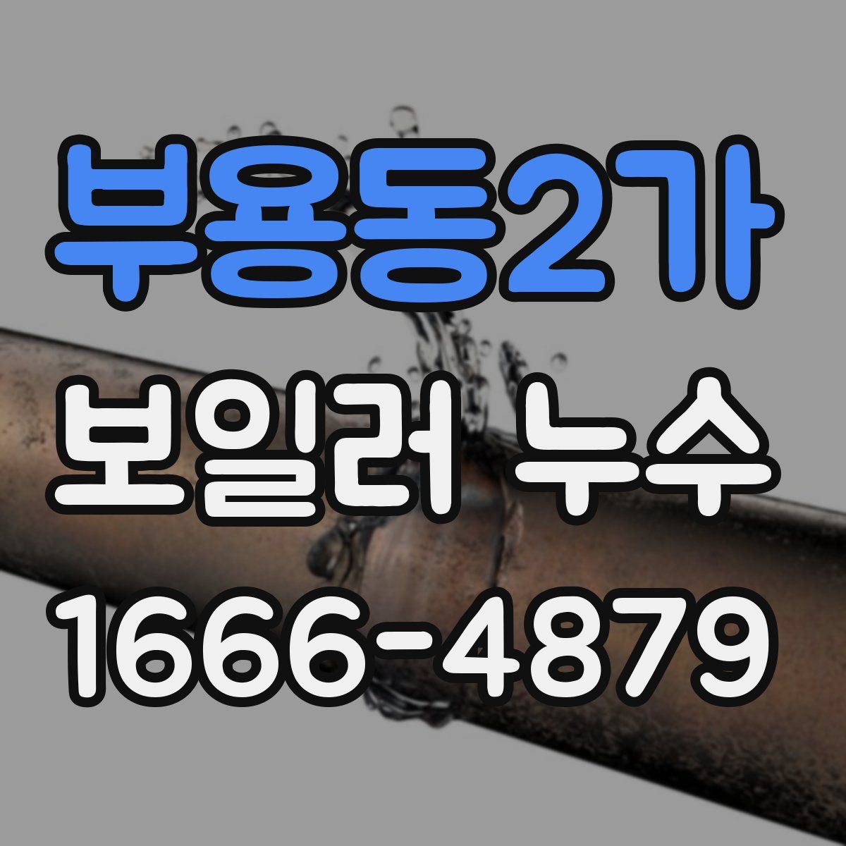 부용동2가 보일러 누수