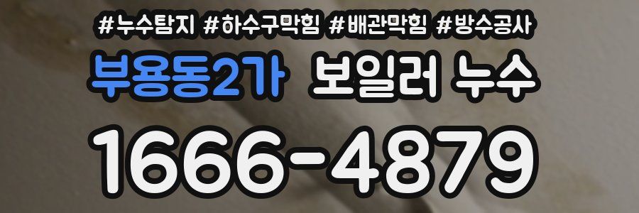 부용동2가 보일러 누수